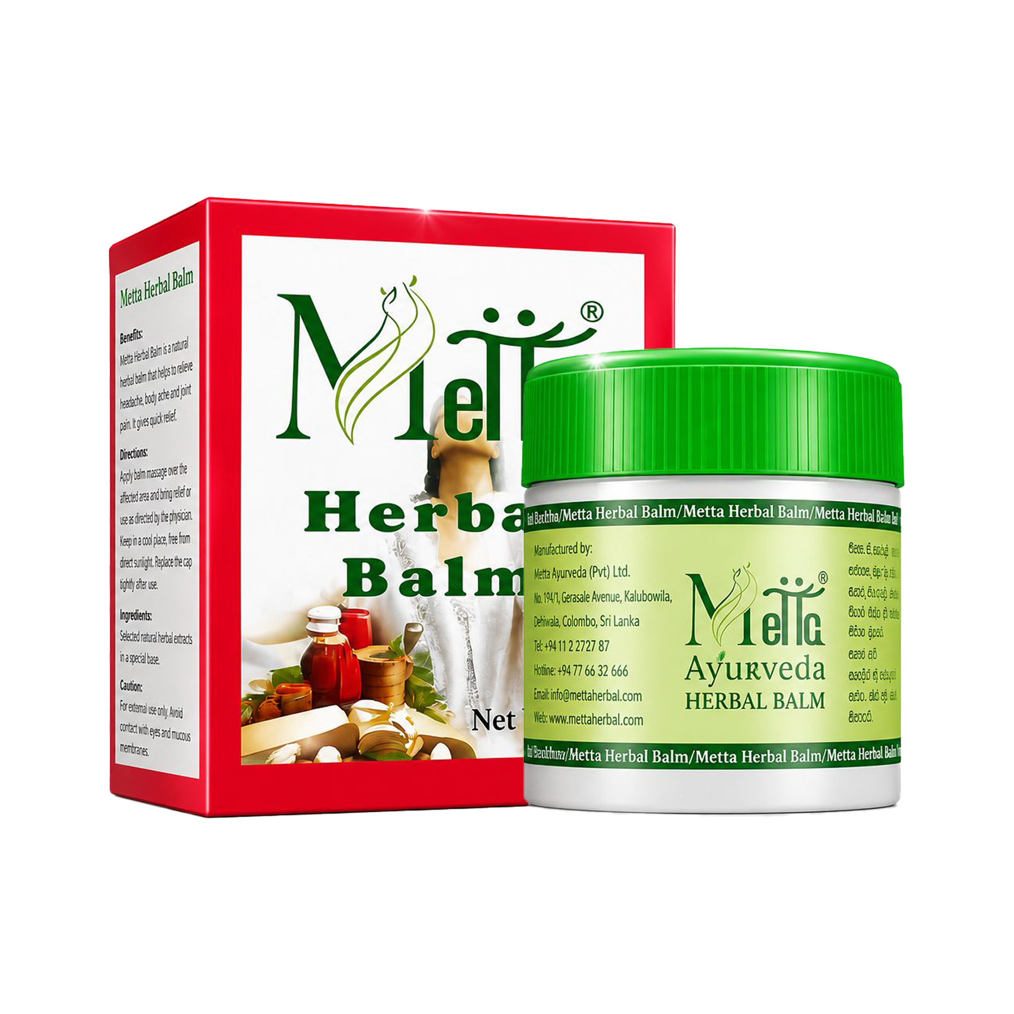 Metta Herbal Balm 15g