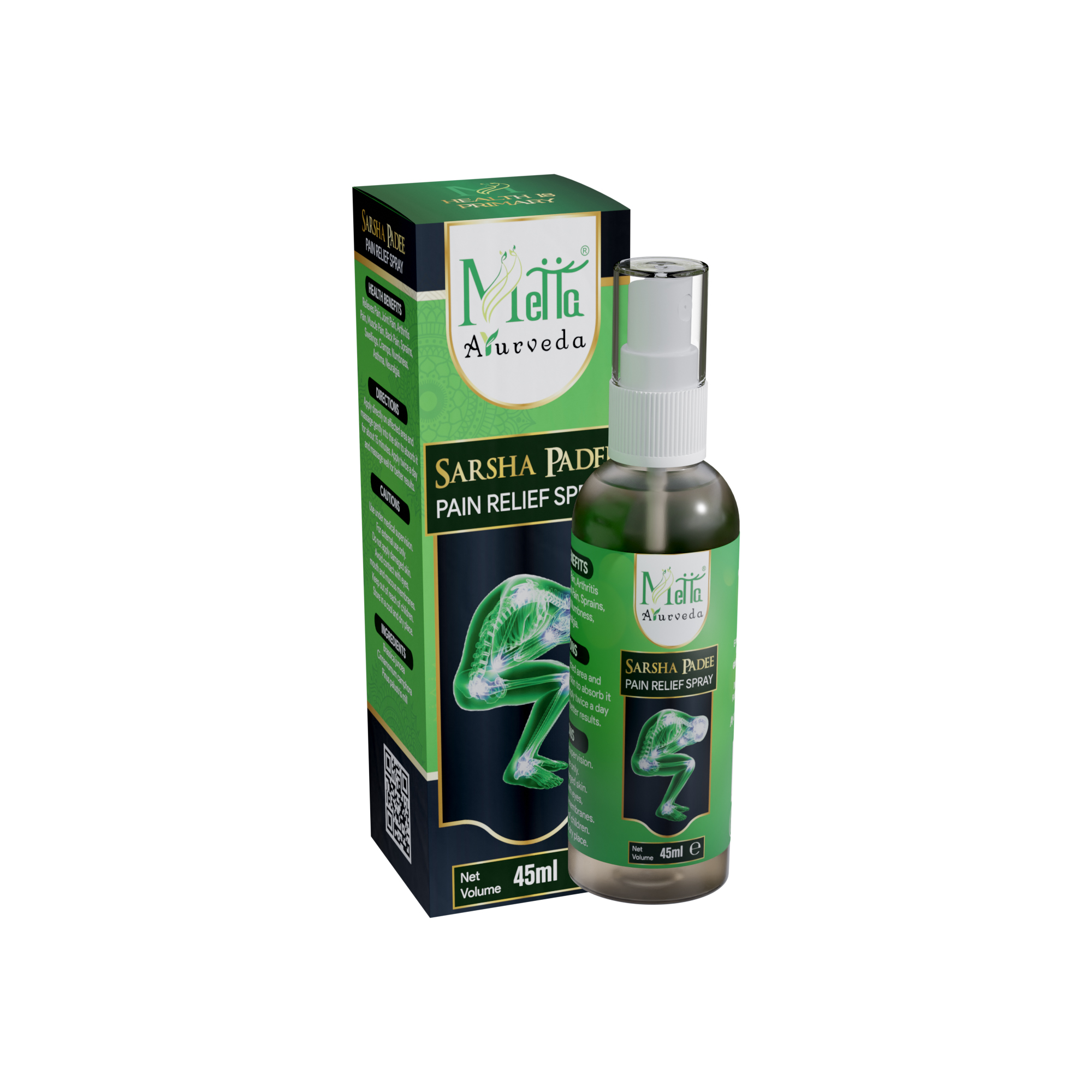 Sarsha Padee Oil Spray 45ml