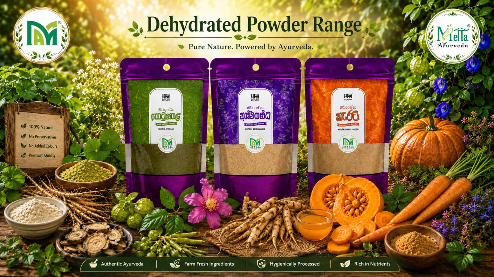 Dehydrated Powders